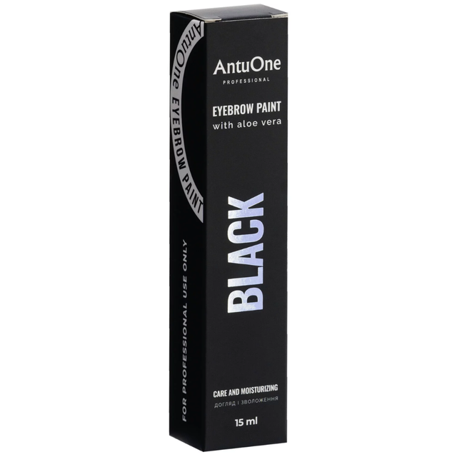 AntuOne Фарба для брів BLACK 15 мл 0037 фото