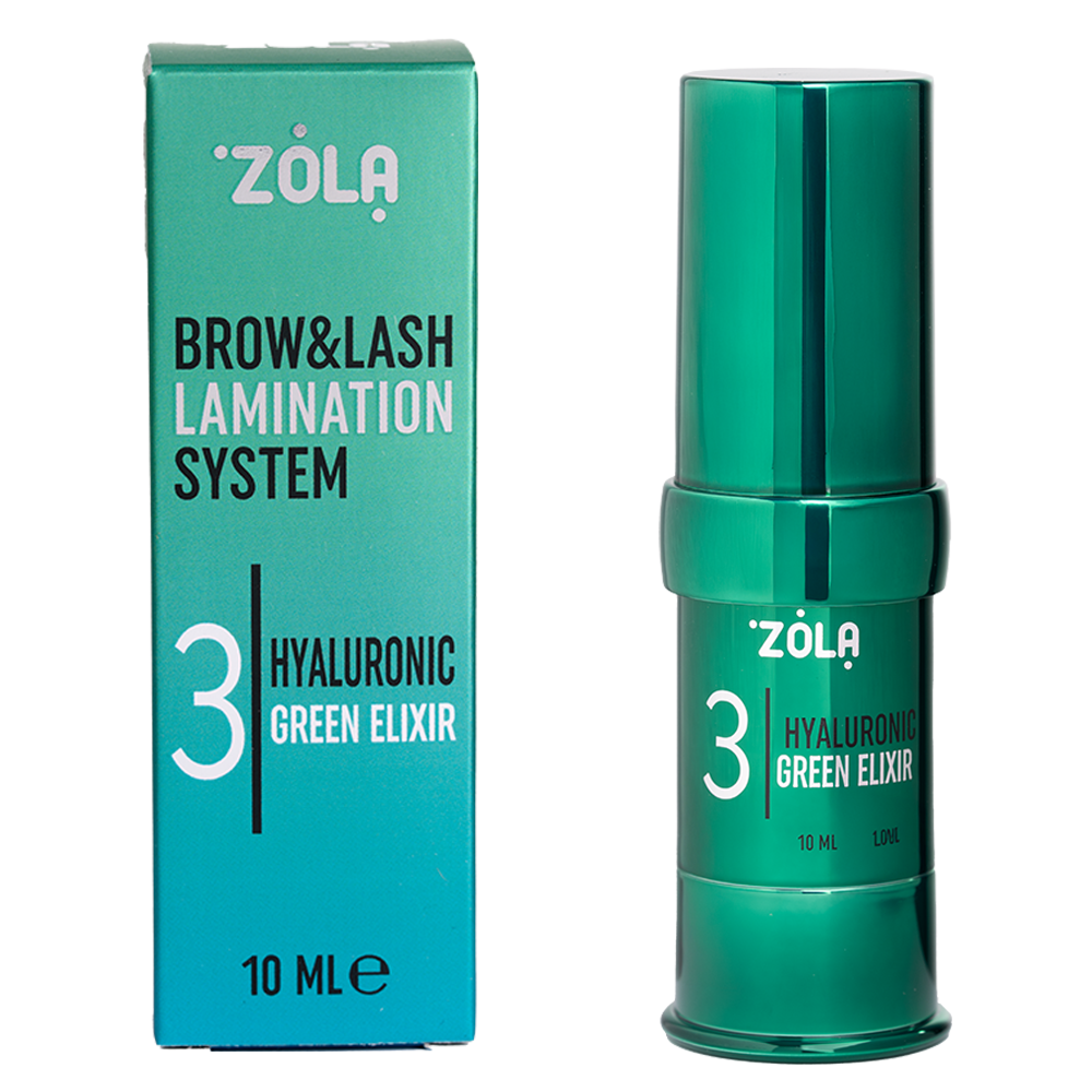ZOLA Color Lab Склад для ламінування 03 Hyaluronic Green Elixir 0095 фото