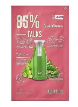 Тканинна маска Talks Vegan Squeeze Sheet Mask Power Cleanse Missha 0993 фото