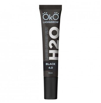 Фарба для брів та вій OKO/Liquid Hybrid Tint H20/Black 4.0, туба 15 мл 0046 фото