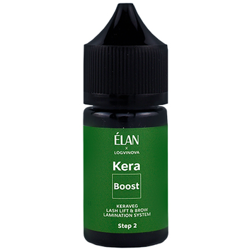 ELAN x Logvinova Kera Boost для ламінування брів та вій, Склад 2, 30 мл 0097 фото