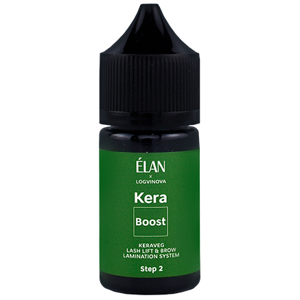 ELAN x Logvinova Kera Boost для ламінування брів та вій, Склад 2, 30 мл 0097 фото