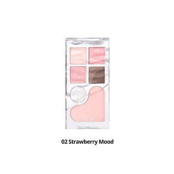 rom&nd BARE LAYER PALETTE &ndash; палетка для очей та обличчя 02 STRAWBERRY MOOD 1046 фото