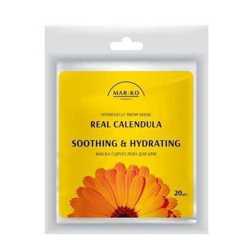 Mar-Ko Маска гідрогелева для брів Hydrojelly brow mask real calendula, 20 г 0149 фото