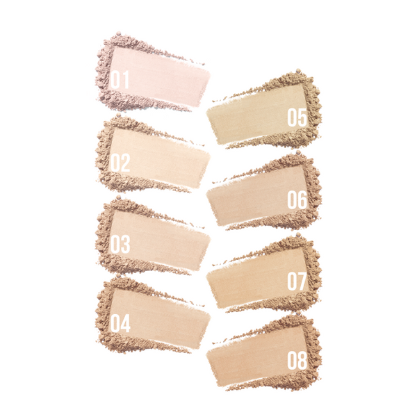 Пудра для обличчя topface Super Match Foundation компактна зволожуюча 10 г (PT269), 02 Light Cream/Світлий кремовий 1099 фото