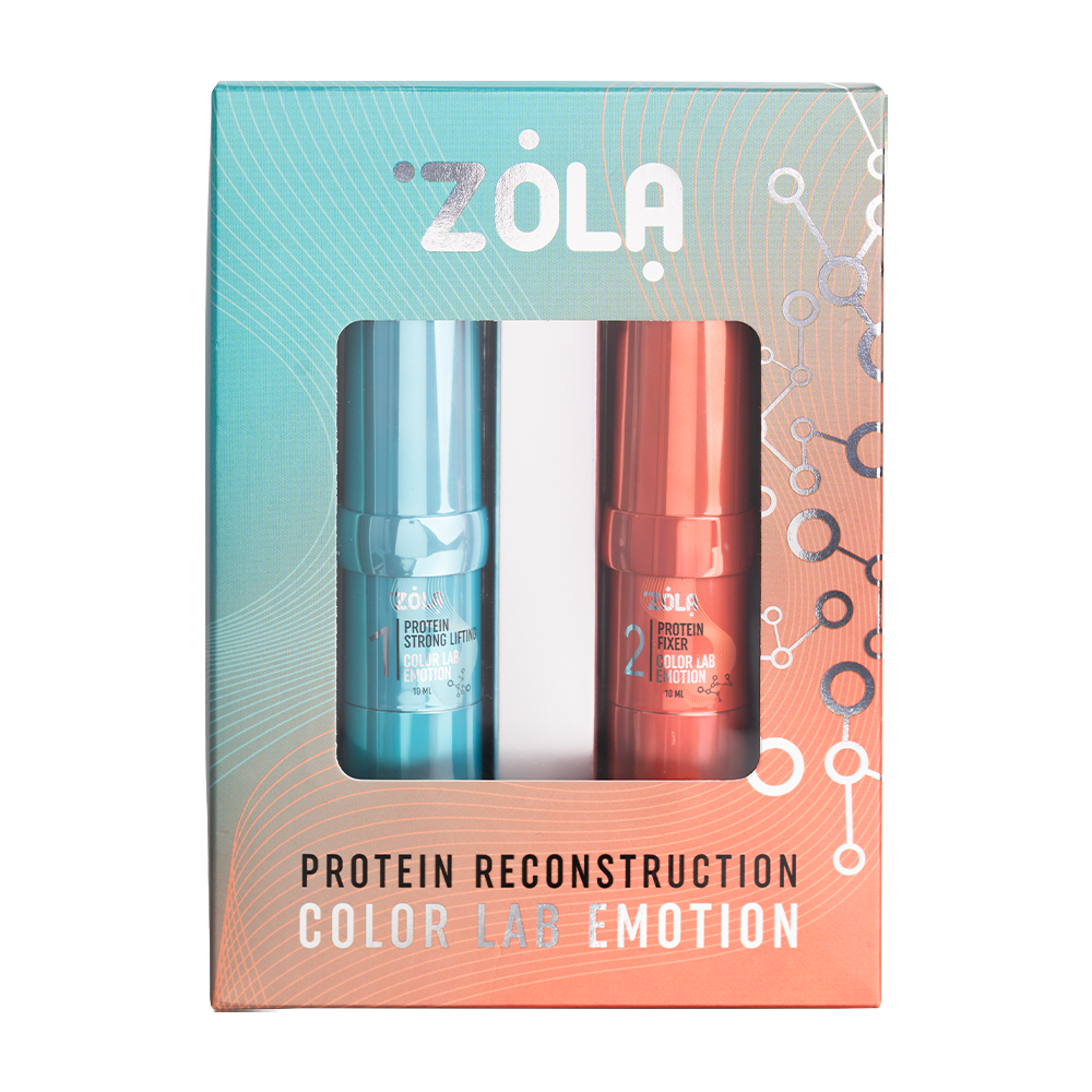 ZOLA COLOR LAB EMOTION Набір для ламінування BROW&LASH PROTEIN RECONSTRUCTION SYSTEM 0103 фото