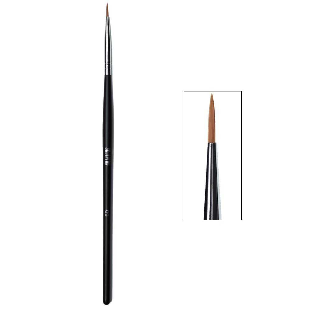 Пензлик Sculptor №09 / тонкий подовжений 0286 фото