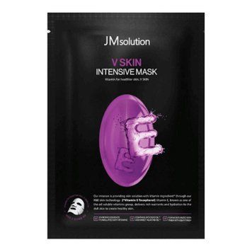 Поживна тканинна маска з токоферолом JMsolution V Skin Intensive Mask 30мл 0584 фото
