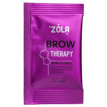 Zola Реструктуризуючий мембранно-ліпідний комплекс Brow Therapy, в саше , 1шт . 1.5 мл 0154 фото