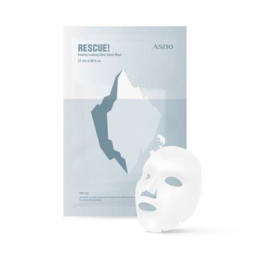 ASNO Rescue Immediate Soothing Sheet Mask  1003 фото