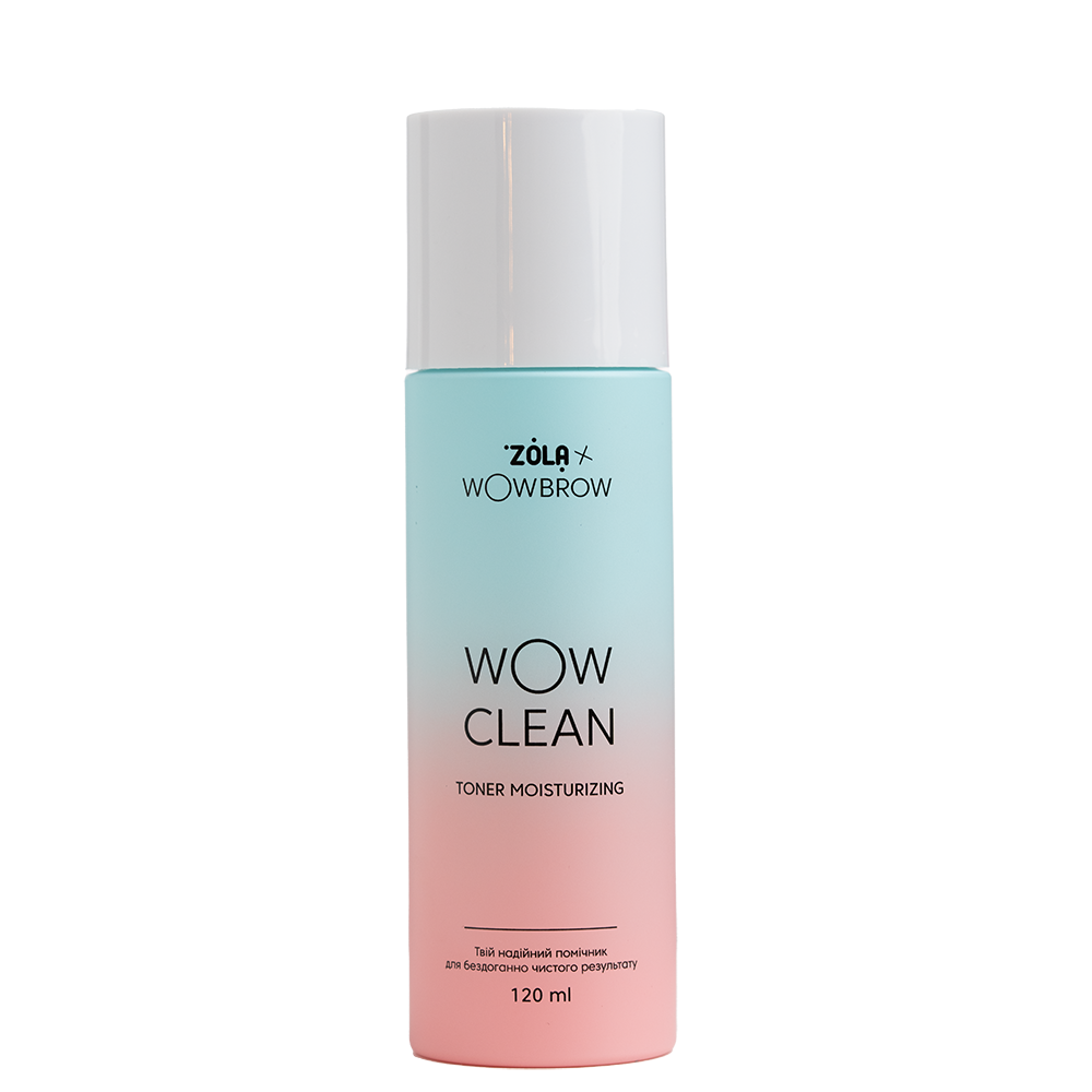 ZOLA X WOWBROW ПРОФЕСІЙНИЙ ОЧИЩУЮЧИЙ ТОНЕР ДЛЯ ОЧЕЙ WOW CLEAN 120 МЛ 0010 фото