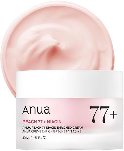 Зволожувальний крем для обличчя Anua Peach 77% Niacin Enriched Cream, 50 мл 1106 фото
