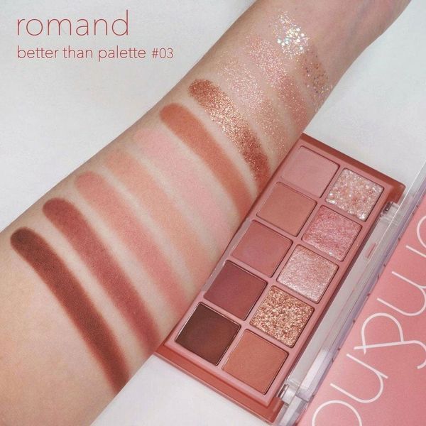 Rom&nd - Палетка тіней для повік - Better Than Palette - 03 Rosebud Garden - 7,5g 1056 фото