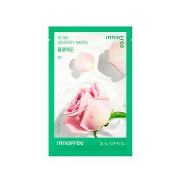 Innisfree - Squeeze Energy Mask - Rose - Glow - Тканинна маска з екстрактом троянди для сяйва шкіри обличчя - 22ml 0757 фото