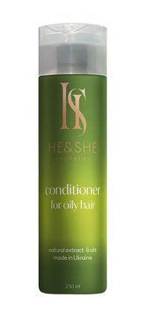 Кондиціонер для жирного волосся He&She Cosmetics, 250 мл 0959 фото