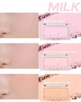 Рум'яна для обличчя Rom&nd Better Than Cheek W03 Apricot Milk, 4 г 1059 фото