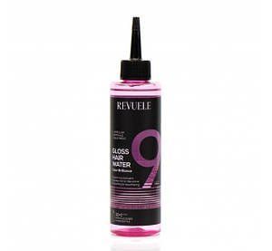 Вода для блиску волосся яскравість кольору Revuele Gloss Hair Water 220 мл 0658 фото