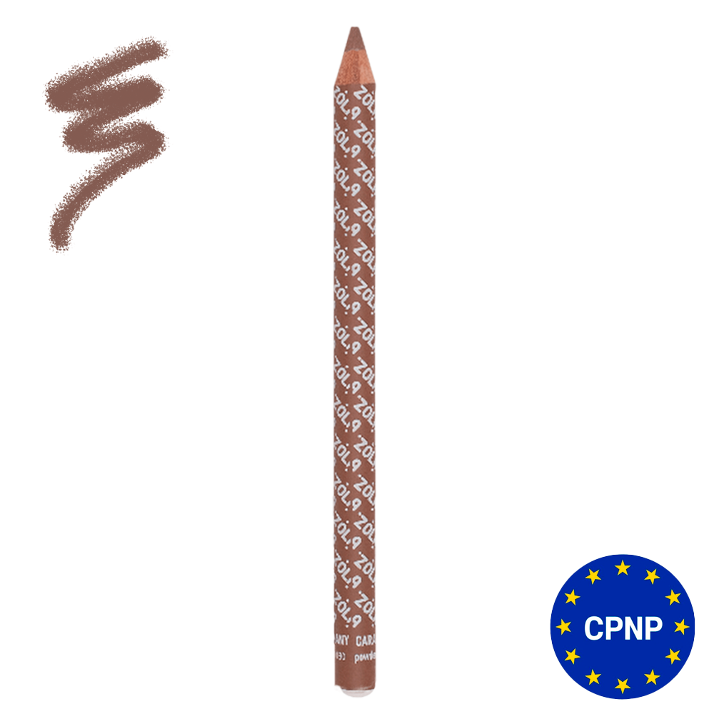 ZOLA Олівець для брів пудровий Powder Brow Pencil Caramel 0512 фото