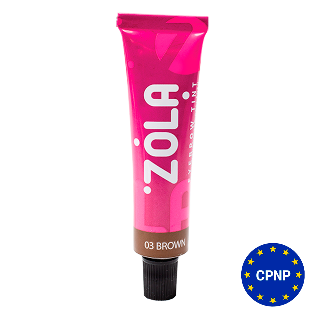 ZOLA Фарба для брів 03 Brown (Коричнева, 15 мл) 0015 фото