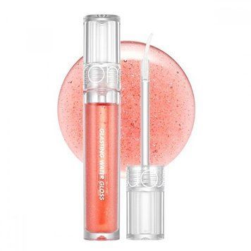 Рідкий блиск для губ у кораловому відтінку Rom&nd Glasting Water Gloss #01 Sanho Crush 0363 фото