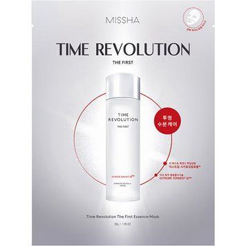 Missha Time Revolution The First Essence Mask - Антивікова ферментована гідрогелева маска для обличчя  feelbeauty 0734 фото