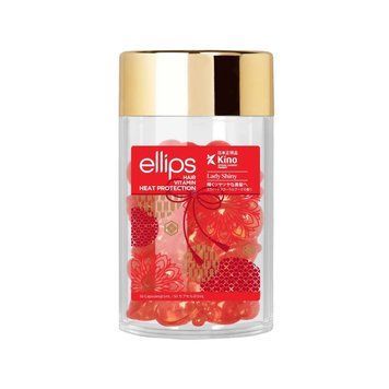 ВІТАМІННІ КАПСУЛИ ДЛЯ ВОЛОССЯ ELLIPS HAIR VITAMIN SMOOTH & SILKY Бездоганний шовк 0662 фото