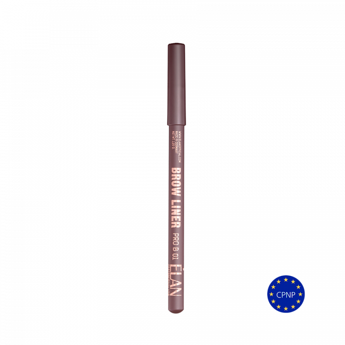 Пудровий олівець для брів Brow Liner PRO B 01 medium brown 0515 фото