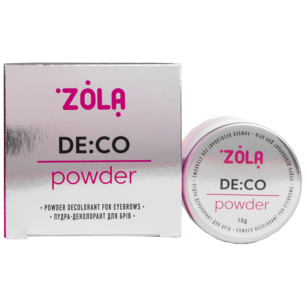 ZOLA Пудра-деколорант для брів DE:CO Powder 10 g. 0216 фото