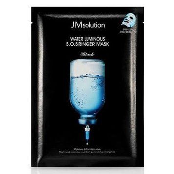 Глибоко зволожуюча маска для тканини JM Solution Water Luminous SOS Ringer Mask-Black 0567 фото