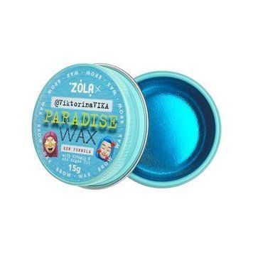 ZOLA Viktorina Vika Віск для брів 15 г Paradise Wax with Vitamin E and Argan Oil 0665 фото