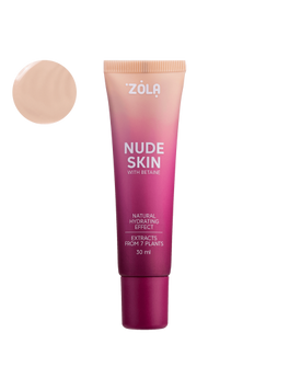 ZOLA Основа тональна NUDE SKIN 01 LIGHT 0319 фото