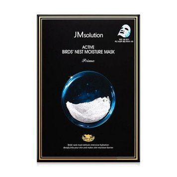 Тканинна маска для обличчя JMsolution Active Bird's Nest Moisture Mask Prime зволожуюча, з екстрактом ластівчиного гнізда, 30 мл 0568 фото