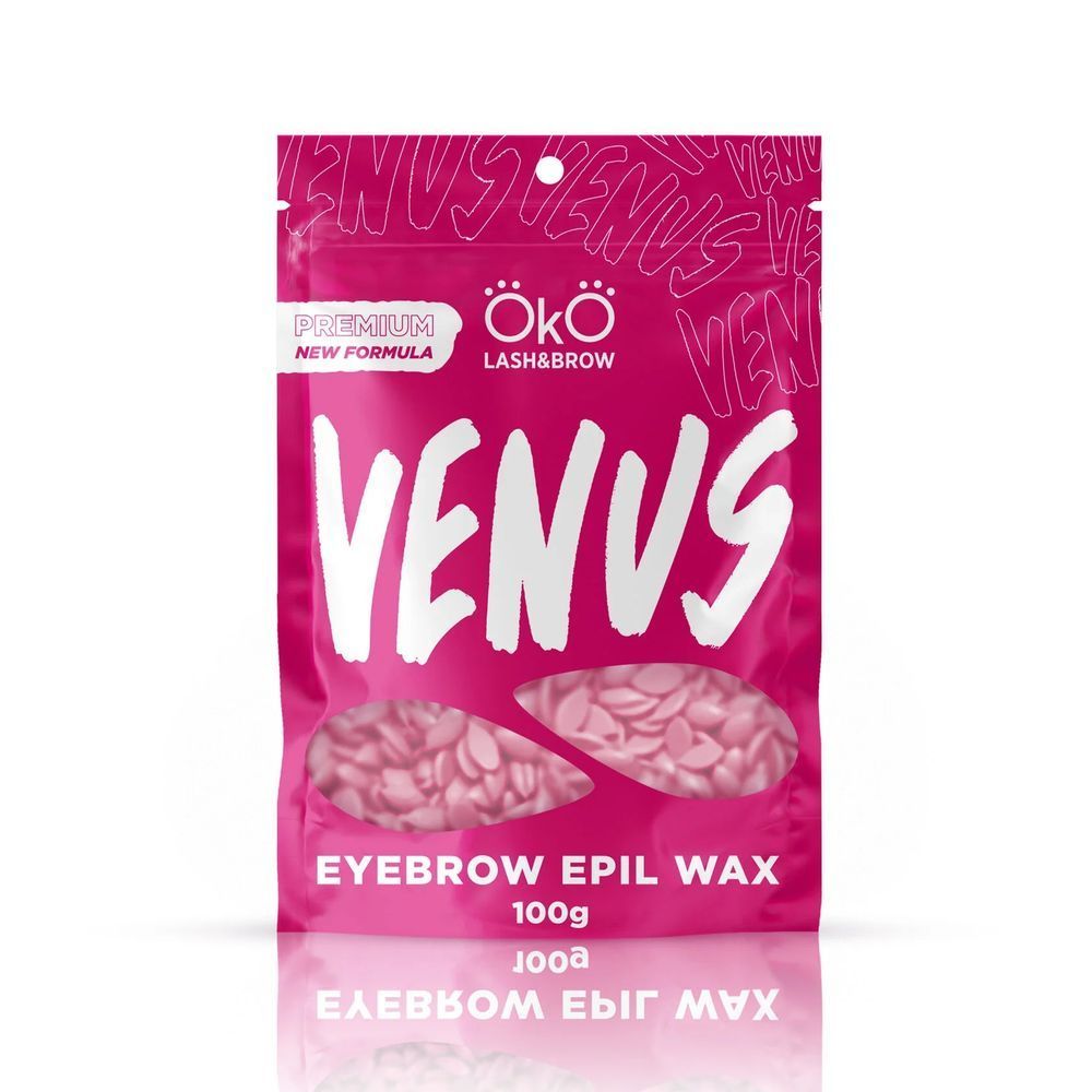 Віск для депіляції обличчя OKO/Venus (рожевий), 100 г 0170 фото