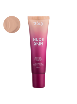ZOLA Основа тональная NUDE SKIN 02 MEDIUM 0320 фото