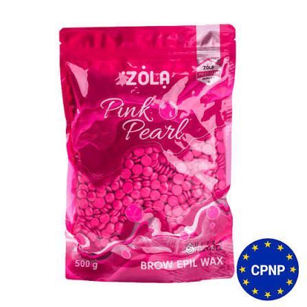 ZOLA віск гранульований BROW EPIL WAX PINK PEARL 500 Г. 0969 фото