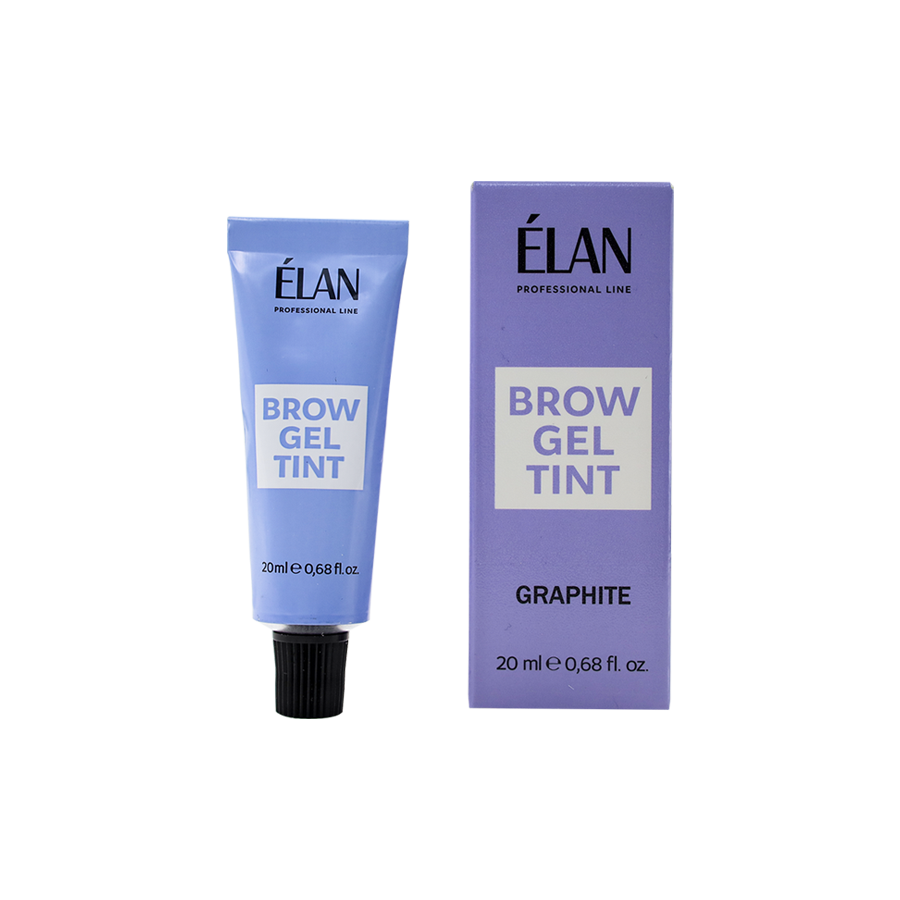 Гель-фарба для брів Elan Graphite (графіт) 20 мл 0023 фото