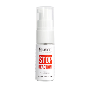 Dalashes Шампунь для брів та вій Stop Reaction, 30 мл 0222 фото
