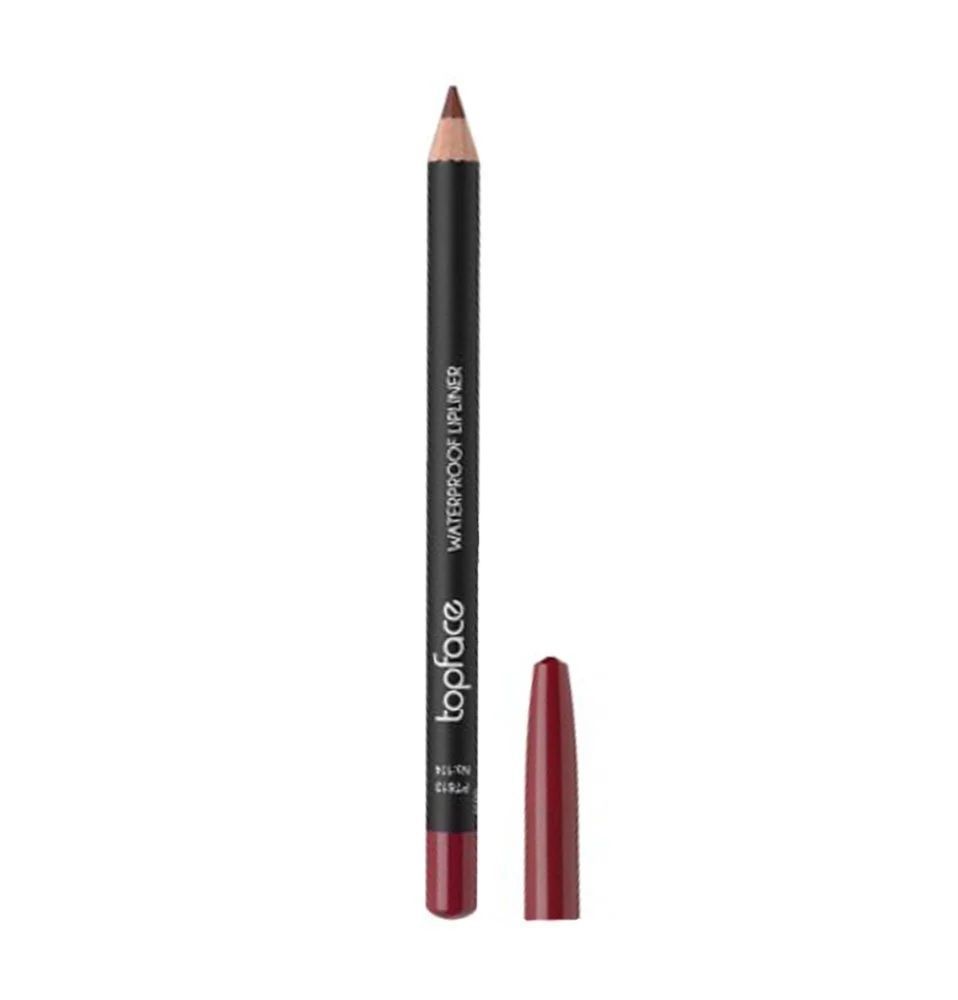 Водостійкий олівець для губ Topface Waterproof Lipliner 114, 1.14 г 1123 фото