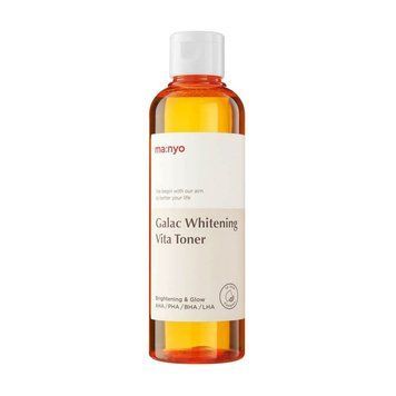 Освітлюючий тонер для обличчя Manyo Galac Whitening Vita Toner з галактомісісом та вітамінним комплексом, 210 мл 0775 фото