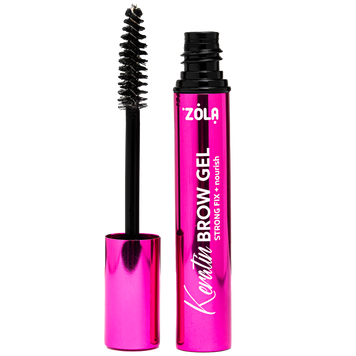 ZOLA Гель для бровей Keratin Brow Gel Strong Fix + Nourish 0827 фото