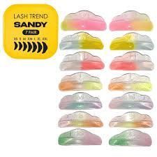 LASH TREND "SANDY" Валики для ламінування, 7 пар XS,S ,M, L, XL,XM,XXL 0180 фото