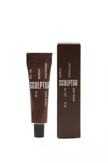 SCULPTOR Гель-фарба для брів dark brown 15г 0040 фото