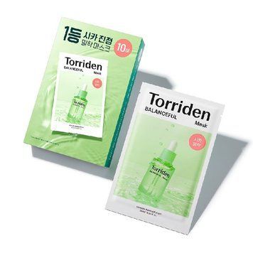 Torriden Balanceful Cica Mask Set &ndash; тканинна маска для чутливої шкіри з центеллою 27 мл 1038 фото