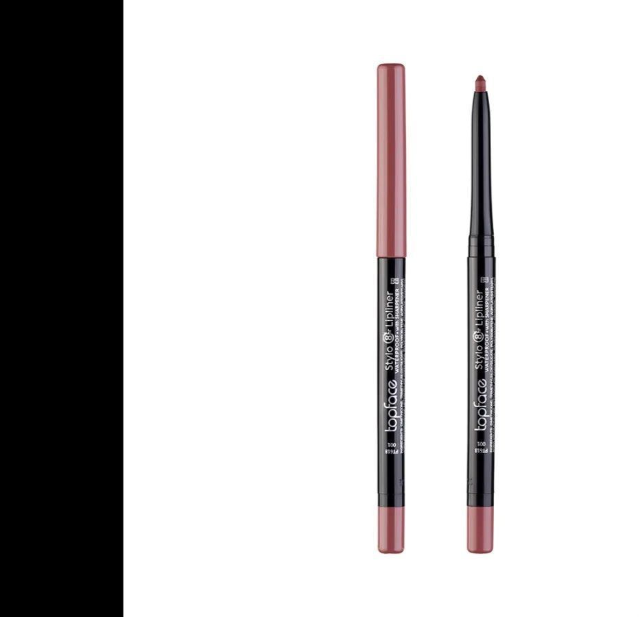 Олівець для губ Topface Stylo Lipliner 001 (рожево-бежевий) PT618 1297 фото