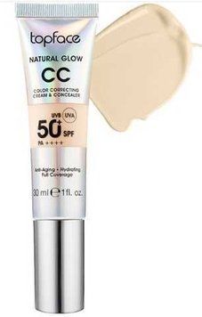 TopFace Тональний крем "Natural Glow CC Cream & Concealer" - 002, 30 мл 1089 фото