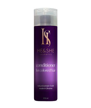 Кондиціонер для фарбованого волосся He&She Cosmetics, 250 мл 0638 фото