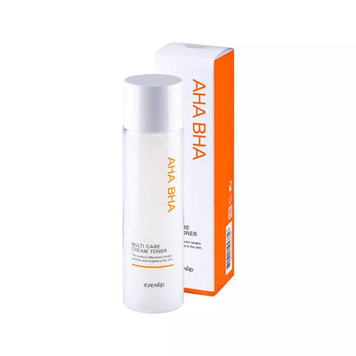 Тонер-крем Eyenlip, AHA & BHA Multi Care Cream Toner, 200 ml  1039 фото